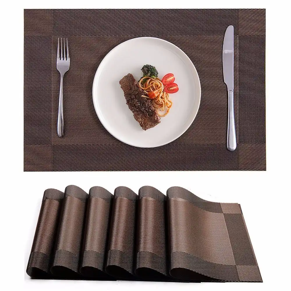 4 шт. подставки для столовых приборов из ПВХ|bowl pad|table matplacemat fashion |
