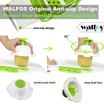 Vegetable Slicer with Five Blades 4