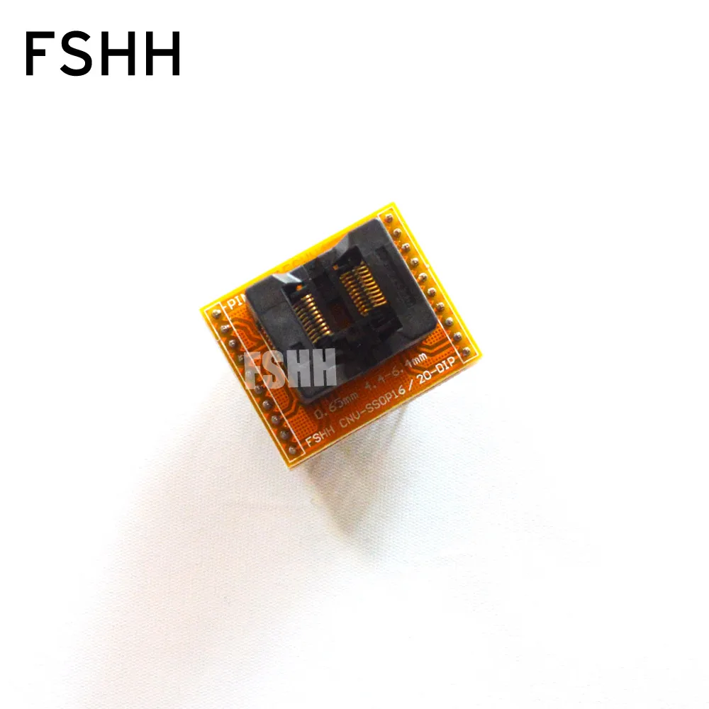 

CNV-SSOP20-DIP adapter TSSOP20 to DIP20 Programmer adapter SSOP2 test Socket Pitch=0.65mm