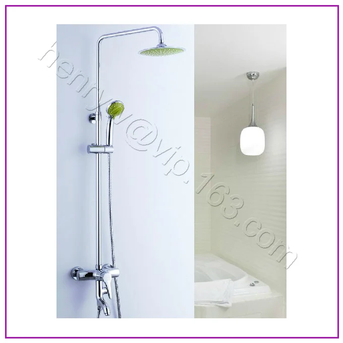 L15177 Luxury Chrome Finish Brass Shower Set Sliding Shower Barin