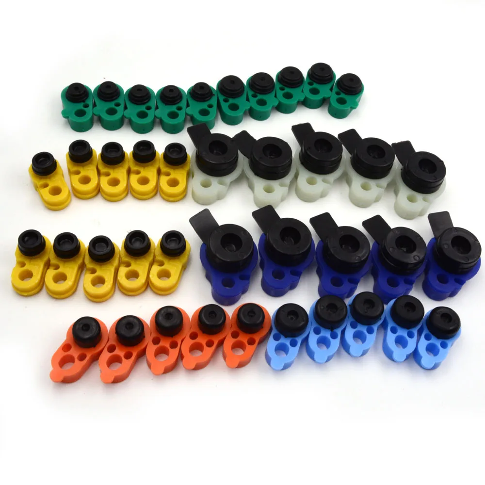 Auto Air Conditioner Refrigerant Car Dust Cover Compressor Caps 134a