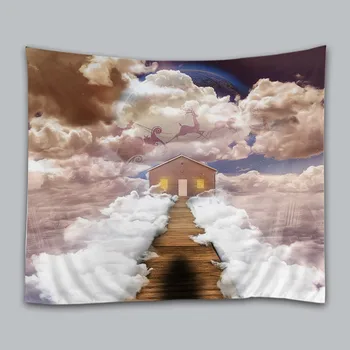

New Tapestry Arrival Christmas Creative Scenic theme pattern 0105 Home Decorative Tapestry Hanging Wall Carpet Retail Wholesale