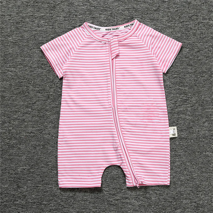 fashion Infant clothing baby romper short sleeve striped one piece suit Jumpsuit newborn baby boy girl clothesBBR105