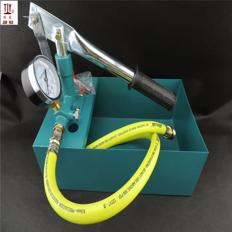 

A New 25kg hand pressure testing pump 2.5bar, JH-SB25 Manual Water Pipe Pressure Test Pump