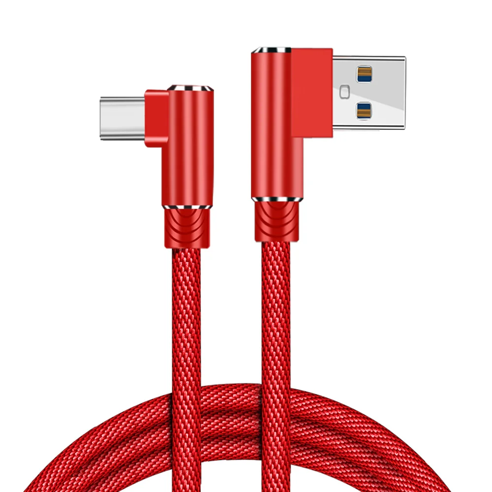 Олаф usb type C кабель 90 градусов быстрая зарядка данных USB C кабель для samsung S10 S9 S8 Xiaomi mi8 mi9 huawei P20 P30 USB-C зарядное устройство