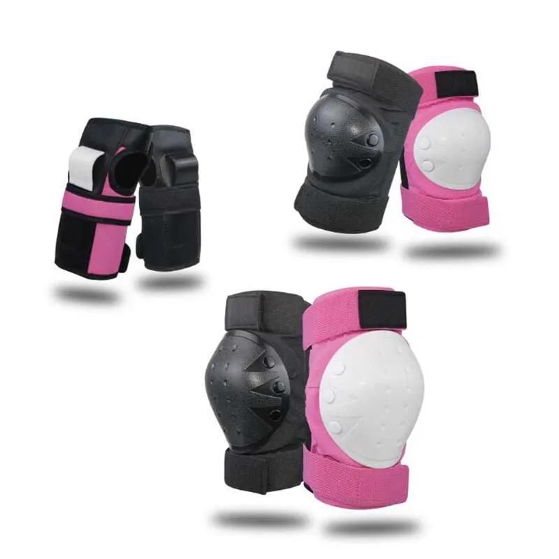 

6Pcs/Set Kid Roller Skating Skateboard Children Sports Protector Sets Knee Protect Elbow Support Set F303