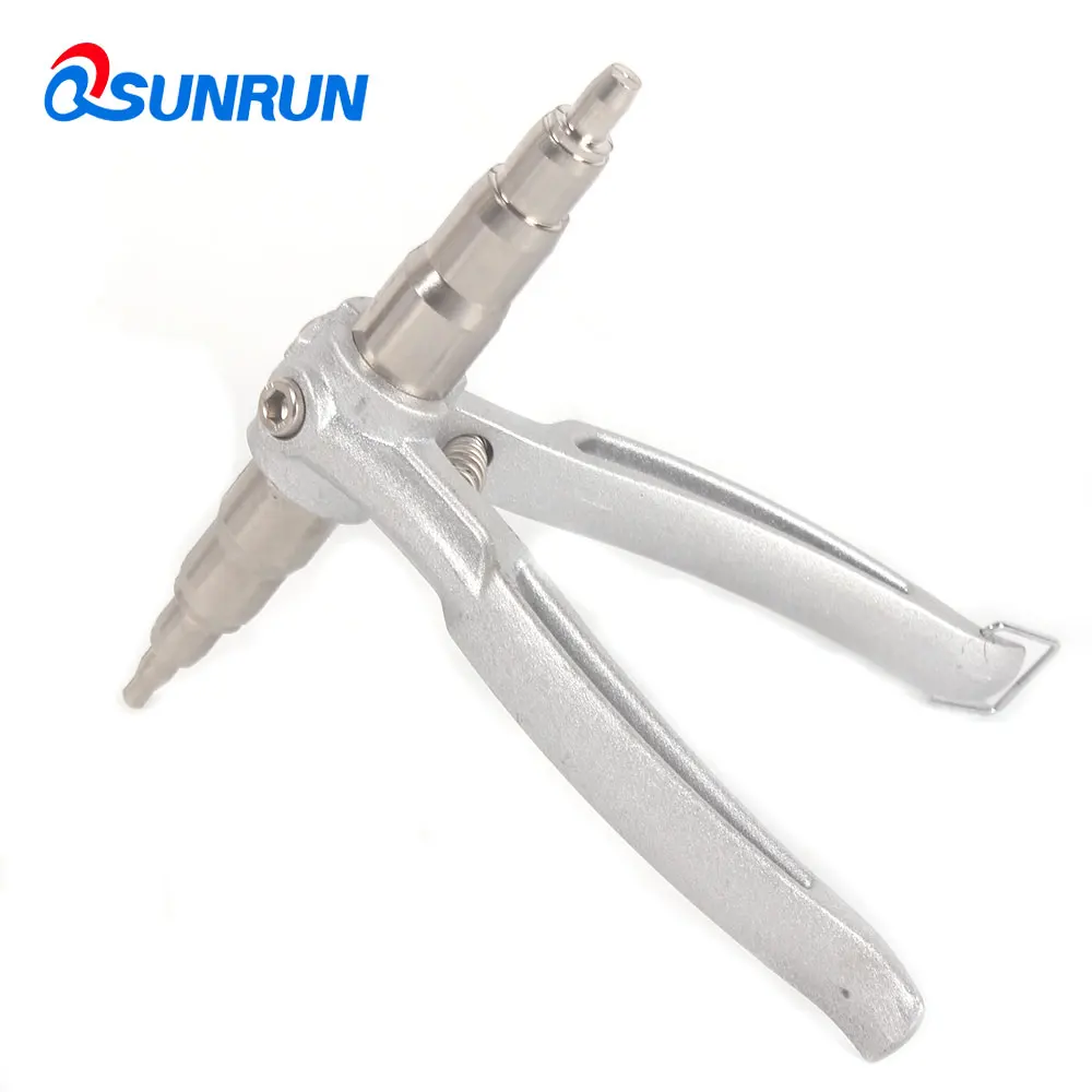 

QSUNRUN Copper Pipe Tube Expander Universal Hand Refrigeration Tools Copper Pipe Swaging Tool Tube Expander 6~22mm(1/4"~7/8")
