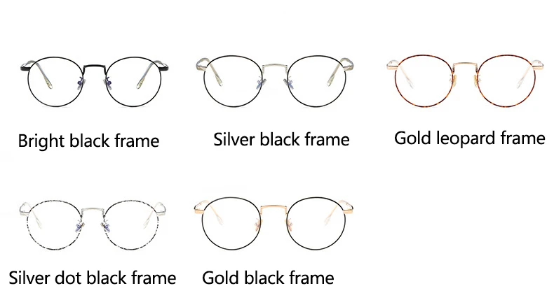 ohmida classic metal eyeglasses