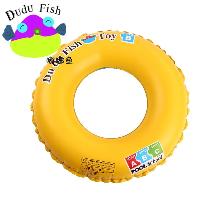 Надувное кольцо для плавания из ПВХ утолщенное детское кольцо для плавания ABC обучающее оборудование для плавания спасательный круг