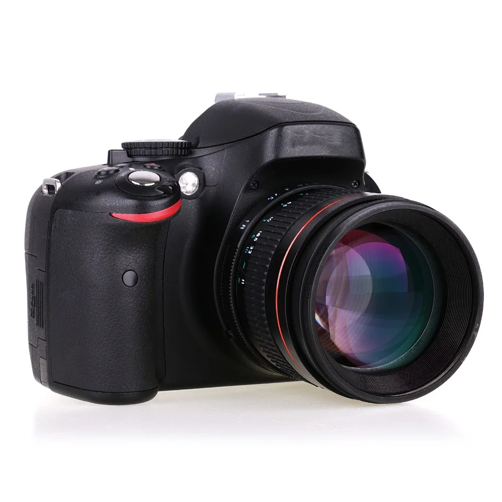 85 мм F/1,8 ручная фокусировка Средний телефото портретный объектив для Nikon D3200 D5200 D7000 D7200 D800 D700 D90 DSLR камеры
