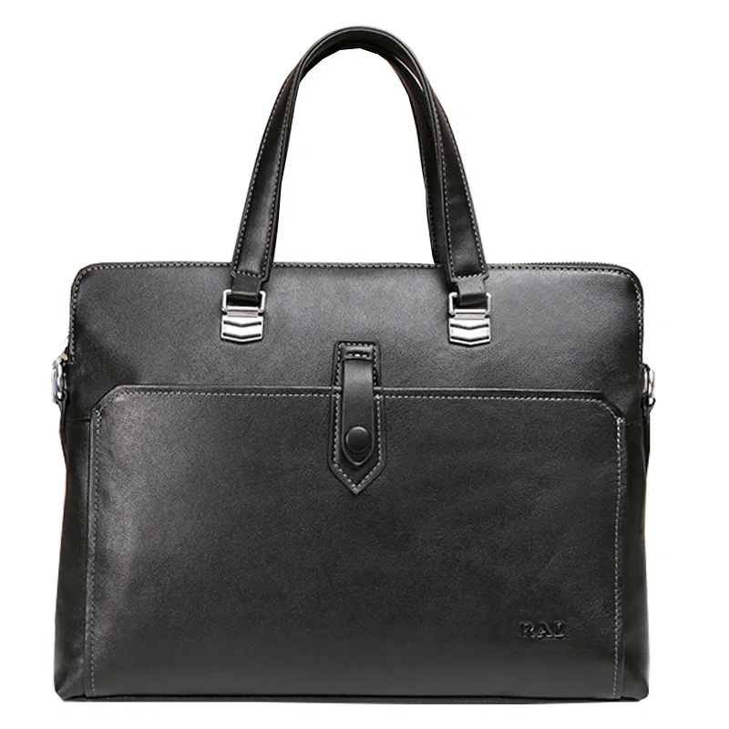 2019 Head Layer Large Capacity Business Bag Cowhide Genuine Leather Bag Mens Bags Leisure Briefcase For Laptop/Computer 2019 Head Layer Large Capacity Business Bag Cowhide Genuine Leather Bag Mens Bags Leisure Briefcase For Laptop/Computer