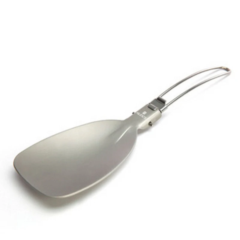 

Stainless steel outdoor tableware foldable shovel picnic camping shovel super light and convenient