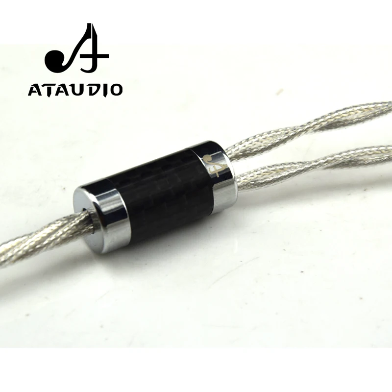 Кабель ATAUDIO с посеребренным покрытием Hi Fi 3 5 мм 2 XLR высококачественный стерео TRS