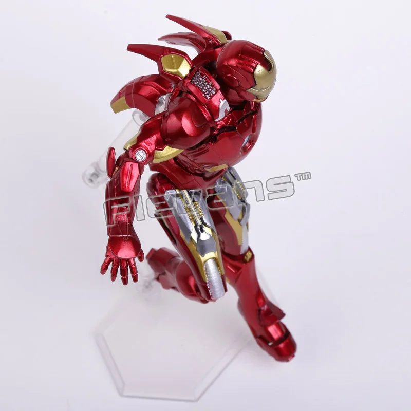 Figma 217 / EX 026 018 ЖЕЛЕЗНЫЙ ЧЕЛОВЕК Марк VII MK 42 ПВХ экшн фигурка Коллекционная модель