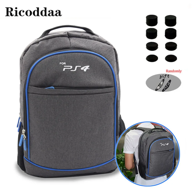 

For PS4 Game Sytem Backpack Canvas Carry Bags Case Protective Shoulder For PlayStation 4 PS4 Console Travel Storage Backpack