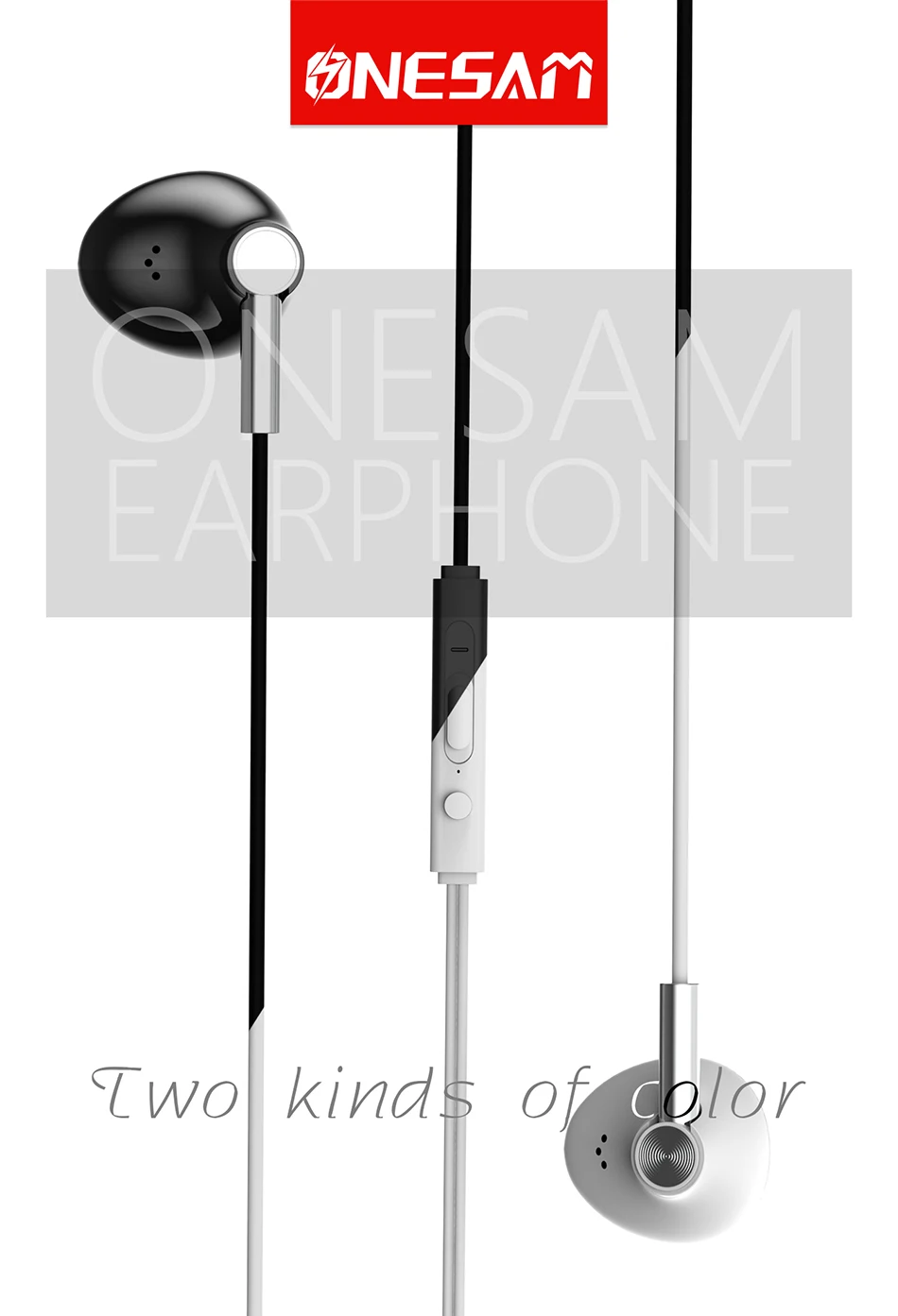 -OS-E08 Headphones factory direct in-ear metal turbine subwoofer line control with wheat universal mobile computer headset wholesale-3