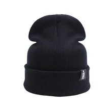 SIMPLESHOW, модная брендовая зимняя шапка для женщин и мужчин, Skullies Beanies, женские и мужские одноцветные теплые вязаные дамские шапочки, эластичная шапка унисекс