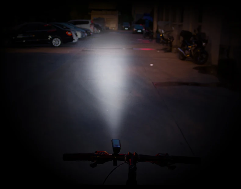 Sale ROCKBROS Solar USB Charging Bike Bicycle Headlights IPX4 Waterproof 2 in 1 Bike Bell Light Sensing Smart Switch Bike Accessories 8