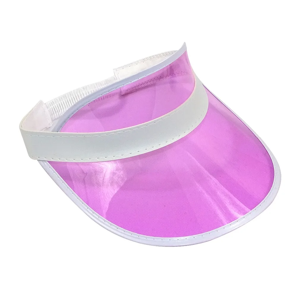 MinanSer Unisex Sunshade Hat Bicycle Transparent Sun Hat Colorful