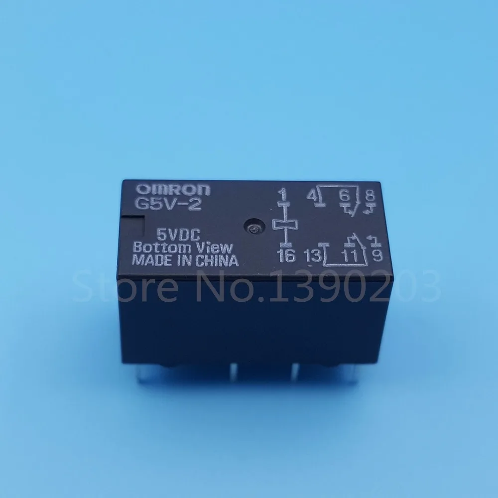 10 шт. Omron G5V 2 DC5V DPDT 8Pin PCB крепление низкая стоимость реле сигнала|signal relay|pcb mount relaypcb