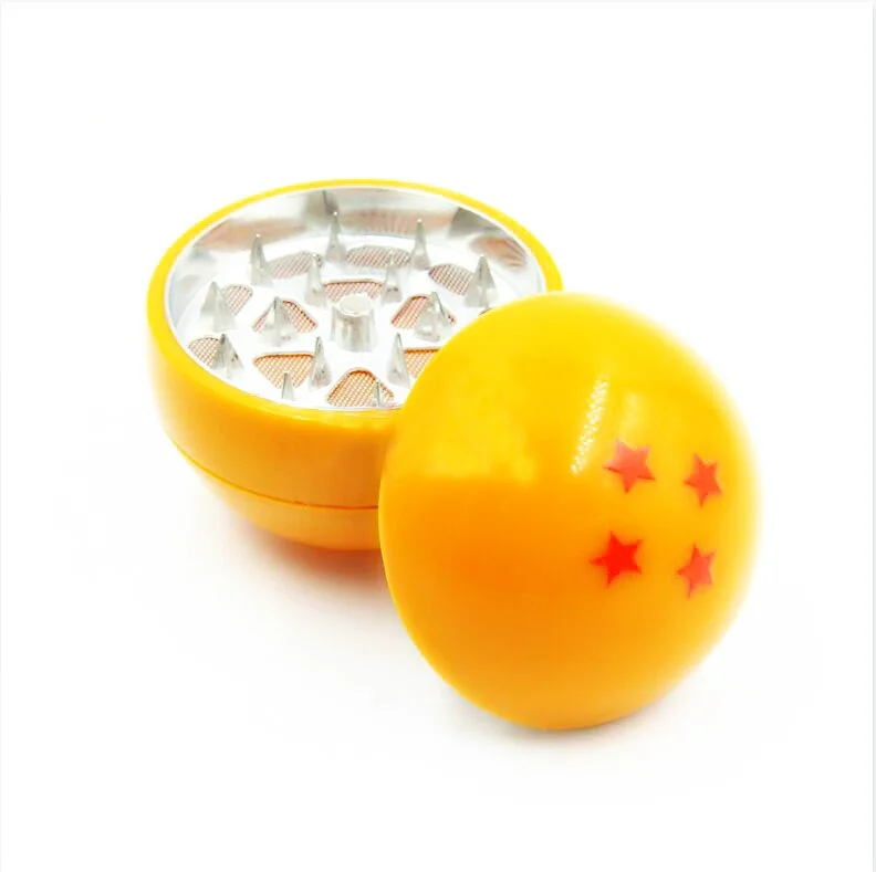 

Dragon Ball 4 Stars 3 Layers Herb Grinder Weed Cigarette Tobacco Smoking Weed Machine with Gift Box