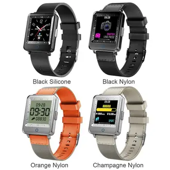 

ALLOYEED CV16 Bluetooth 4.0 Smart Watch Waterproof IP67 Heart Rate Blood Pressure Smart Bracelet