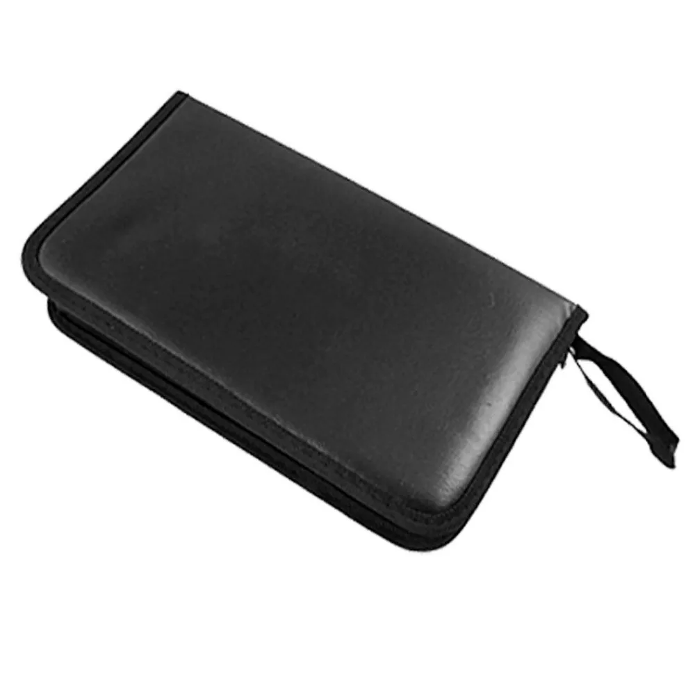 New arrival Portable CD VCD DVD Faux Leather Case Storage Holder