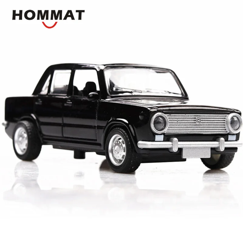 HOMMAT 1/36 масштаб винтажная модель автомобиля Лада VAZ 2101 литая 1:36 игрушка машины