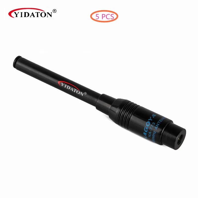 5 шт. Новый NA-773 SMA-M Dual Band для VX-3R VX-5R VX-6R VX7R NA773 sma-мужской антенны Walkie Talkie аксессуар два передающие Антенны