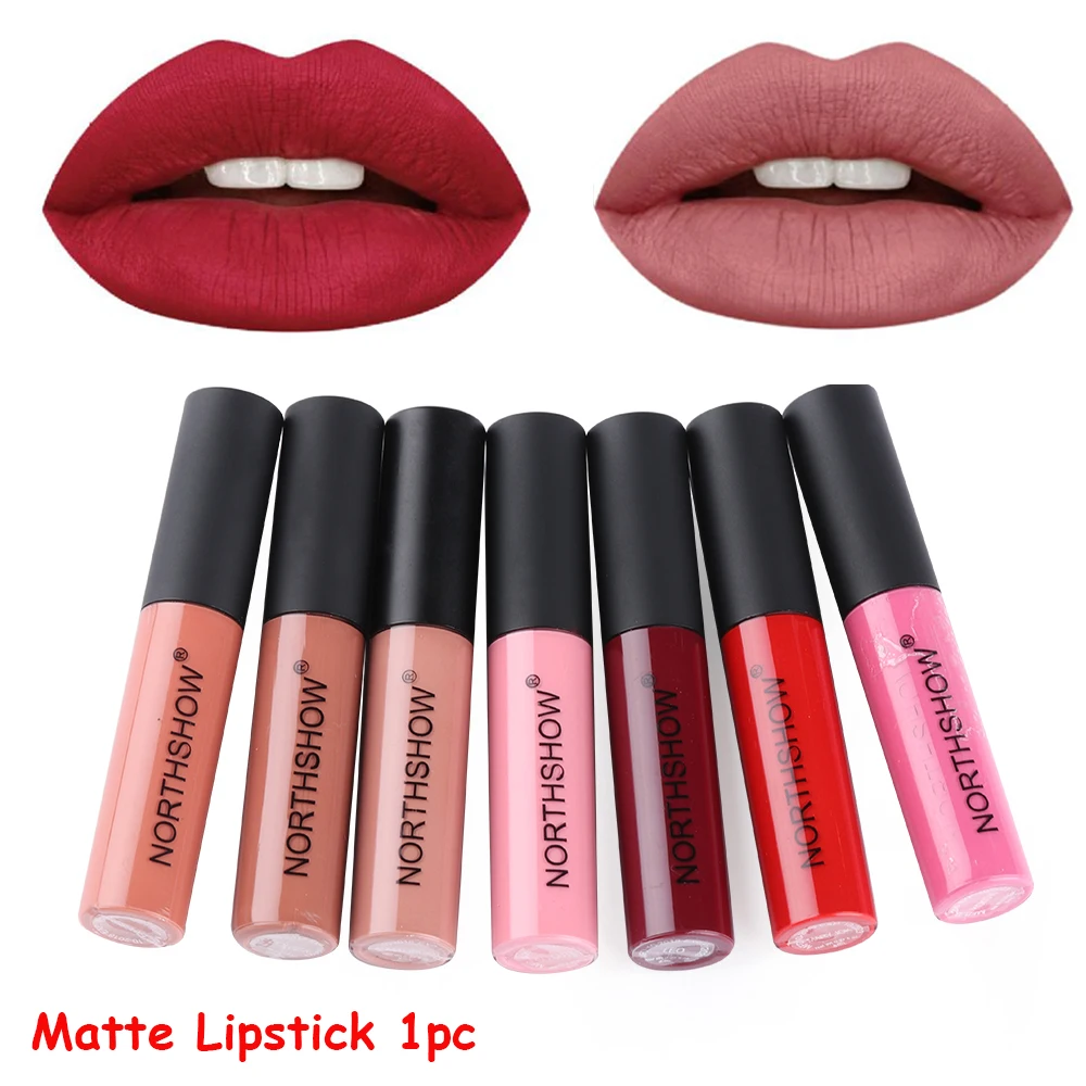 

Sexy Red Matte Lipstick Milk Chocolate Fragrance Lips Makeup Lip Gloss Non-stick Cup Long Lasting Lip Gloss