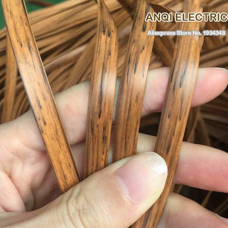 flat synthetic rattan weaving material plastic rattan