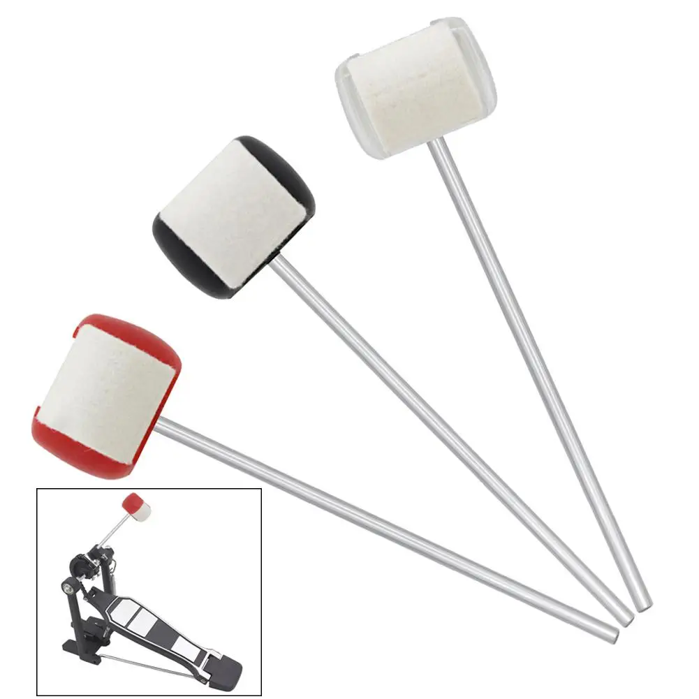 

Dragonpad Drum Pedal Beater Mallet Foot Drum Hammer Stick for Jazz Drum Accessory