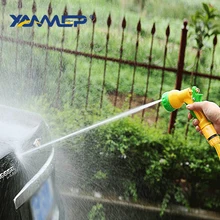 Вода мытья автомобиля пневматический распылитель поток воды очистки шин полива давления шайба душ водяная Колонка Регулируемый всплеск Xammep