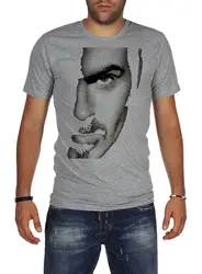 Летняя Стильная мужская футболка в стиле хип-хоп, Мужская футболка с надписью «Музыка Джорджа Майкла», дешевая распродажа, футболки из 100%