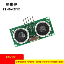 Panel US-100 ultrasonic ranging module with temperature compensated ultrasonic module sensor dual mode serial port