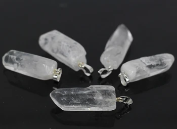 

Wholesale 5Pcs Raw Crystal point nugget Silver Plated Pendant,Druzy Raw Crystal Quartz Freedom shape Pendant,jewelry making