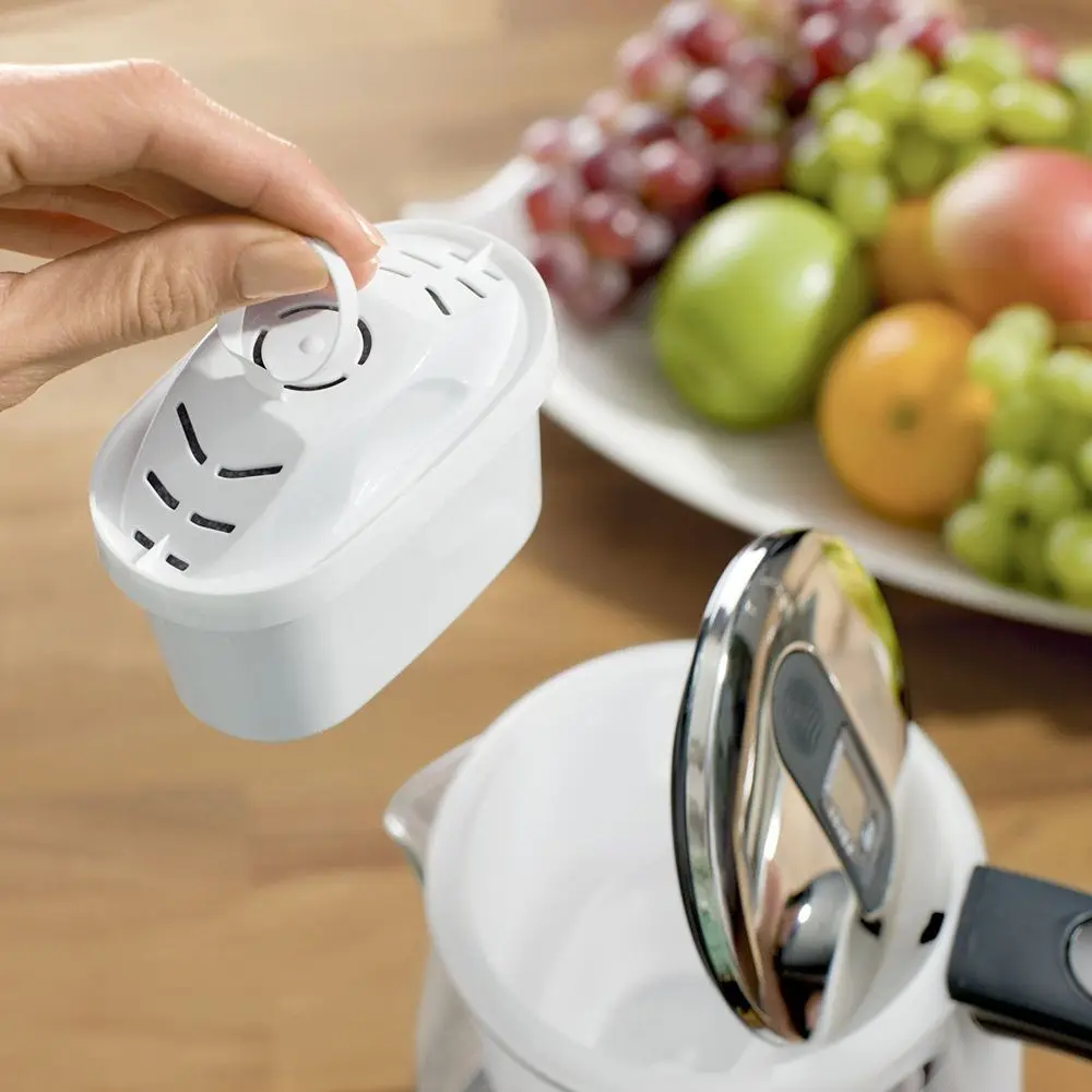 1x white Universal Water Kettle Filter Home Tap Water Filter Cartridge