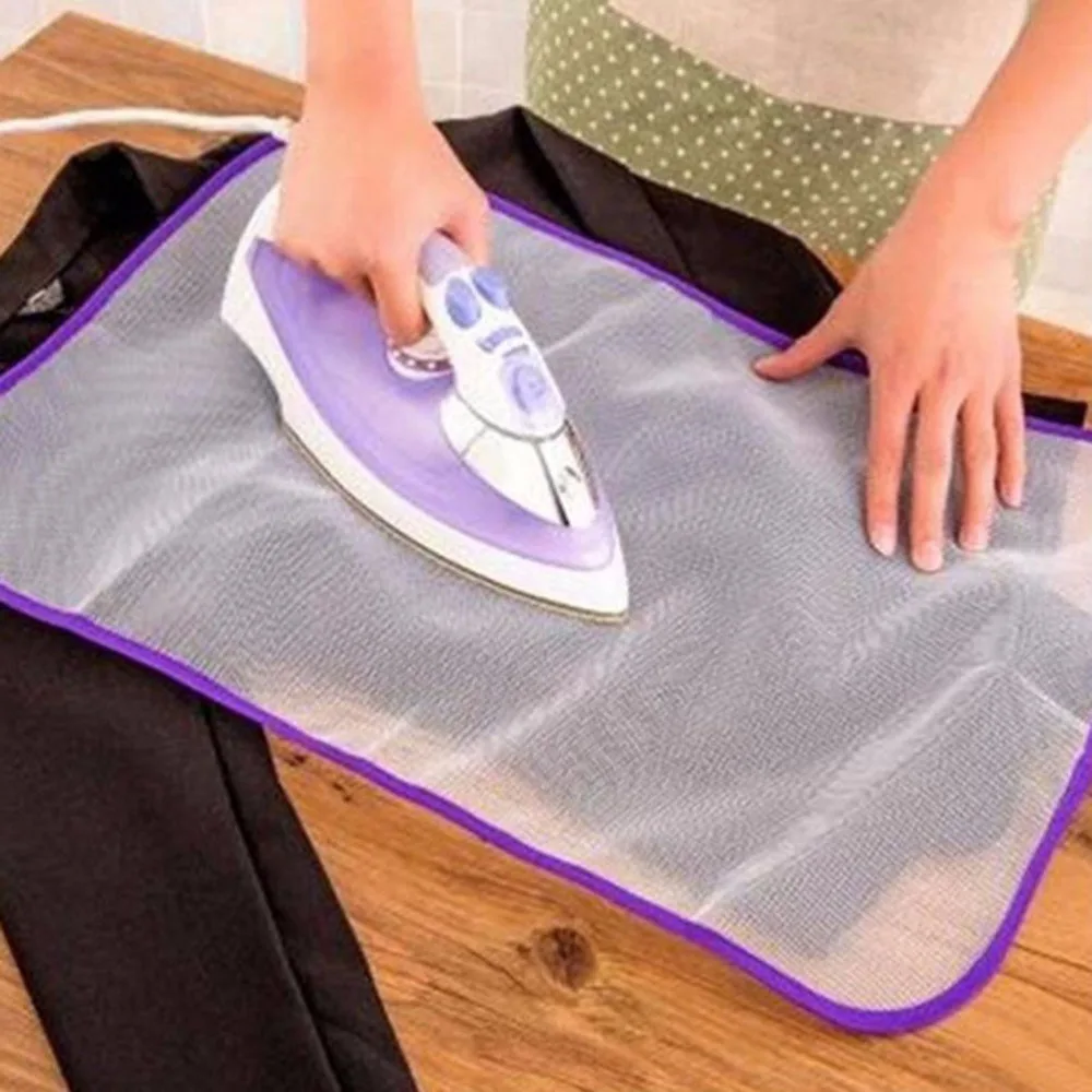 

1pc Ironing Board Cover Protective Press Mesh Iron for Ironing Cloth Guard Protect Delicate Garment Clothes Home Accessories