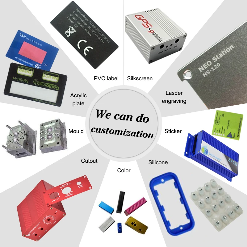 szomk plastic enclosure for electronics plastic case aluminum extruded enclosure housin,2