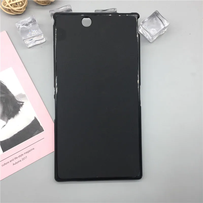 Мягкий силиконовый чехол для телефона для sony Xperia Z Ultra XL39h C6802 C6833 C6806 роскошный чехол из ТПУ Черный чехол s чехол - Цвет: G01 Black