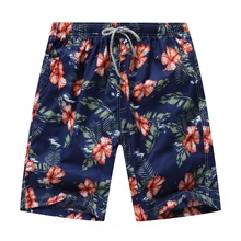 2019 de verano de los hombres pantalones cortos transpirable de secado rápido impreso pantalones cortos de playa de los hombres de traje corto pantalones cortos de la bola del dragón del cortos