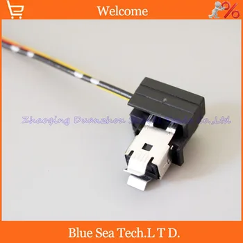 

10 pcs H1 H3 lamp holder plug connector with cable for Auto head lamp H1 H3,not include the lamp