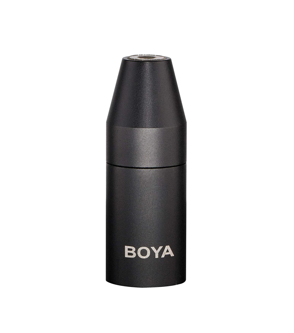 By 35C-XLR 3.5mm Mini-Jack Female Microphone Adapter to 3-pin XLR Male Connector for Sony Camcorders Recorders & Mixers (1)