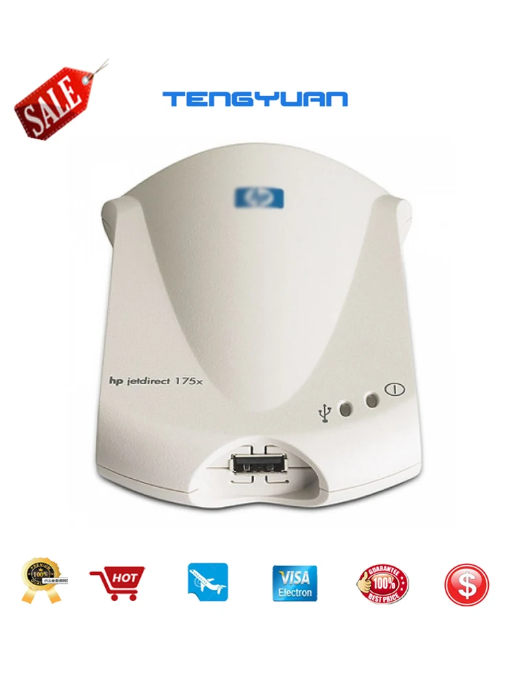 J6035D бесплатная доставка оригинальный 100% новый принтер Jetdirect 175x Fast Ethernet (J6035D )J6035A
