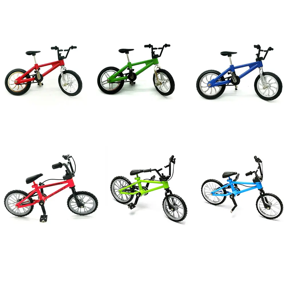 

Mini Finger Bmx Toys Mini Bicycle Mountain Bike Fan Interest Toys Collections Decor With Brake Red
