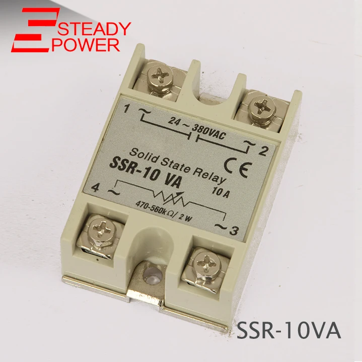 

AA SSR-10 10A VA DA Industrial Solid State Relay SSR with comfortable DD