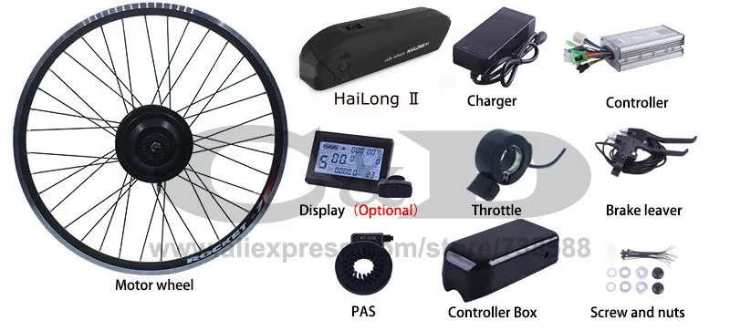 Discount MXUS 350W 500W ebike Kit Electric bike conversion kit Hailong Battery 36V 13.6AH 48V 52V 10.2AH XF15F XF15R Motor LCD display 3 Discount MXUS 350W 500W ebike Kit Electric bike conversion kit Hailong Battery 36V 13.6AH 48V 52V 10.2AH XF15F XF15R Motor LCD display 3