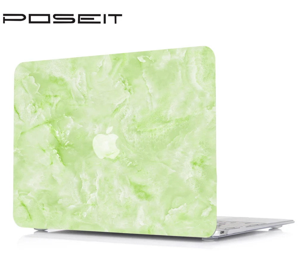 Твердый чехол с мраморными принтами + для клавиатуры нового Macbook Retina 12 дюймов