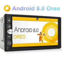 Pumpkin Octa Core RAM 2G ROM 32G 2 Din 7Android 8.0 Universal Car Stereo GPS Navigation Fast Boot Headunit Radio Player NO DVD
