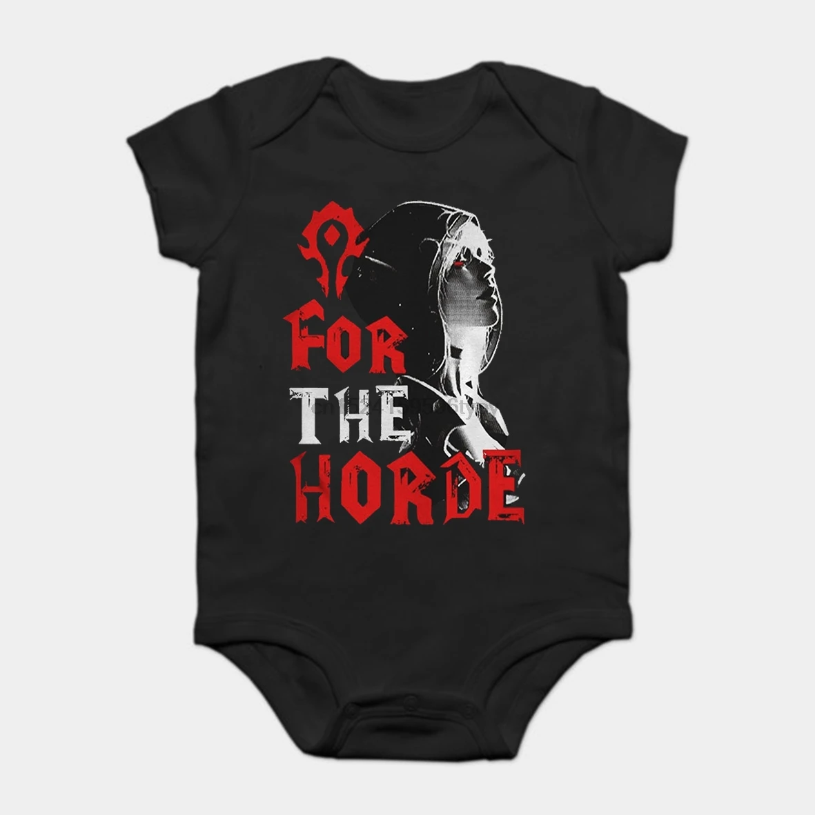 

Baby Onesie Baby Bodysuits kid t shirt Fashion Man Horde Sylvanas Windrunner Wow O Neck Adult